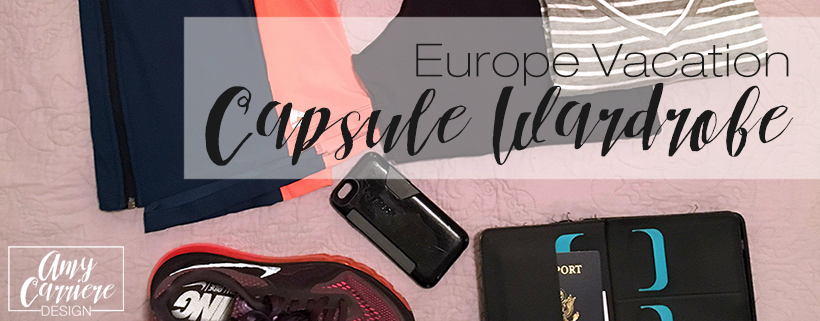 How To Pack For 5 Weeks in Europe – My Capsule Wardrobe