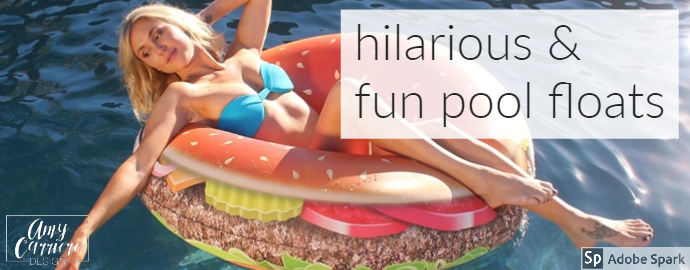 Fun Summer Pool Floats