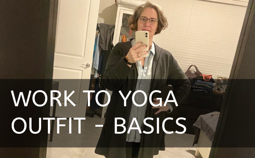 Work to Workout Outfit – Basics
