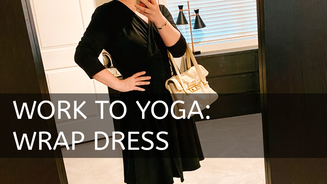 Work to Workout: Wrap Dress