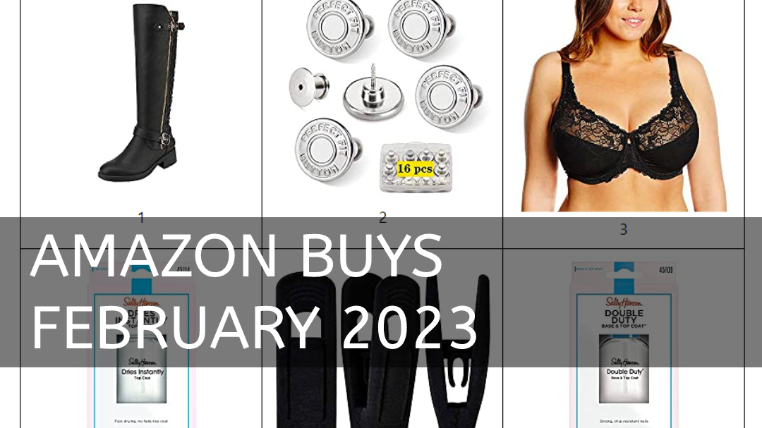 Amazon Reviews – February 2023 Purchases